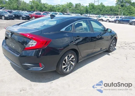 2018 Honda Civic Ex from USA, damaged, VIN 19XFC2F74JE201989